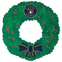 Milwaukee Brewers 16'' Team Wreath Sign