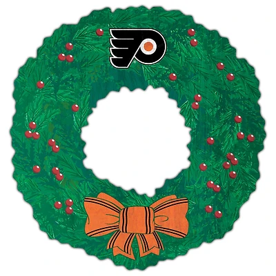 Philadelphia Flyers 16'' Team Wreath Sign