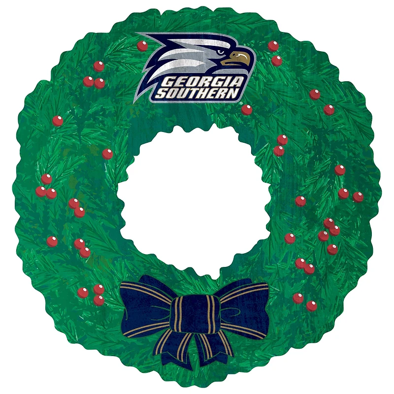 Georgia Southern Eagles 16'' Team Wreath Sign