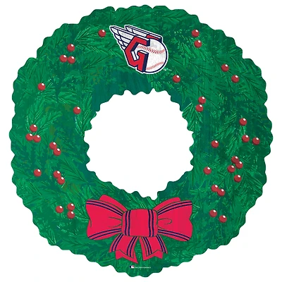 Cleveland Guardians 16'' Team Wreath Sign