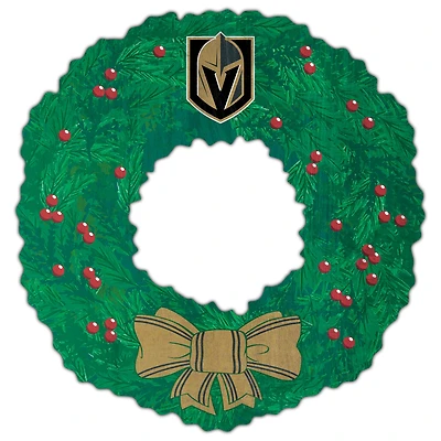 Vegas Golden Knights 16'' Team Wreath Sign
