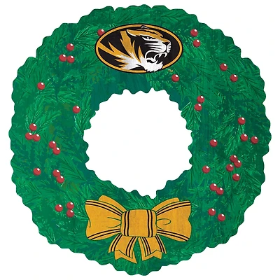 Missouri Tigers 16'' Team Wreath Sign