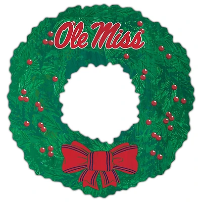 Ole Miss Rebels 16'' Team Wreath Sign