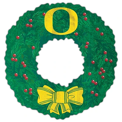Oregon Ducks 16'' Team Wreath Sign
