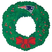 New England Patriots 16'' Team Wreath Sign