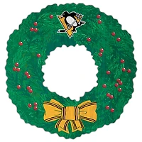 Pittsburgh Penguins 16'' Team Wreath Sign
