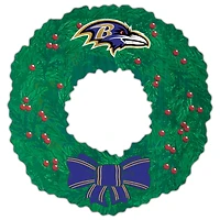 Baltimore Ravens 16'' Team Wreath Sign