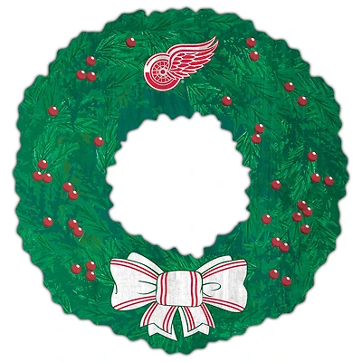 Detroit Red Wings 16'' Team Wreath Sign