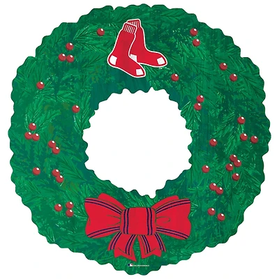 Boston Red Sox 16'' Team Wreath Sign