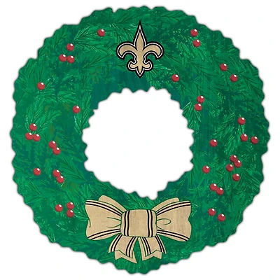 New Orleans Saints 16'' Team Wreath Sign