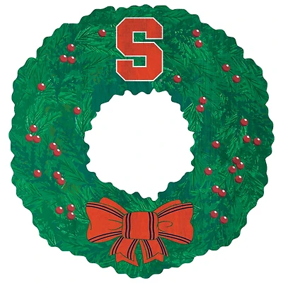 Syracuse Orange 16'' Team Wreath Sign