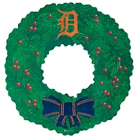 Detroit Tigers 16'' Team Wreath Sign