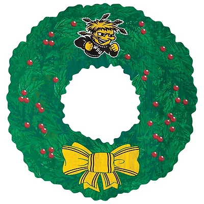 Wichita State Shockers 16'' Team Wreath Sign