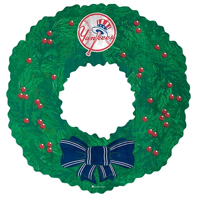 New York Yankees 16'' Team Wreath Sign