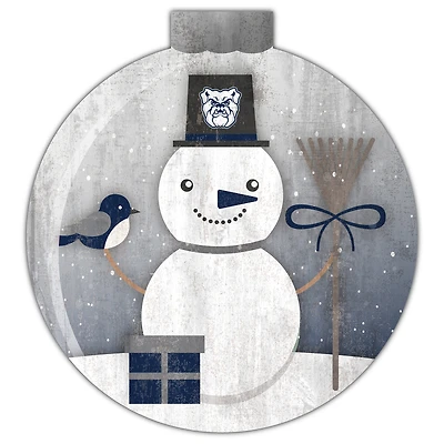 Butler Bulldogs 12'' Snow Globe Wall Art