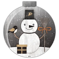 Anaheim Ducks 12'' Snow Globe Wall Art