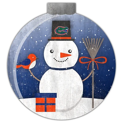 Florida Gators 12'' Snow Globe Wall Art