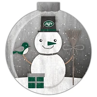 New York Jets 12'' Snow Globe Wall Art