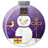 LSU Tigers 12'' Snow Globe Wall Art