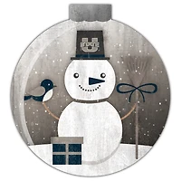 Utah State Aggies 12'' Snow Globe Wall Art
