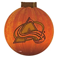 Colorado Avalanche 12'' Pumpkin Sign