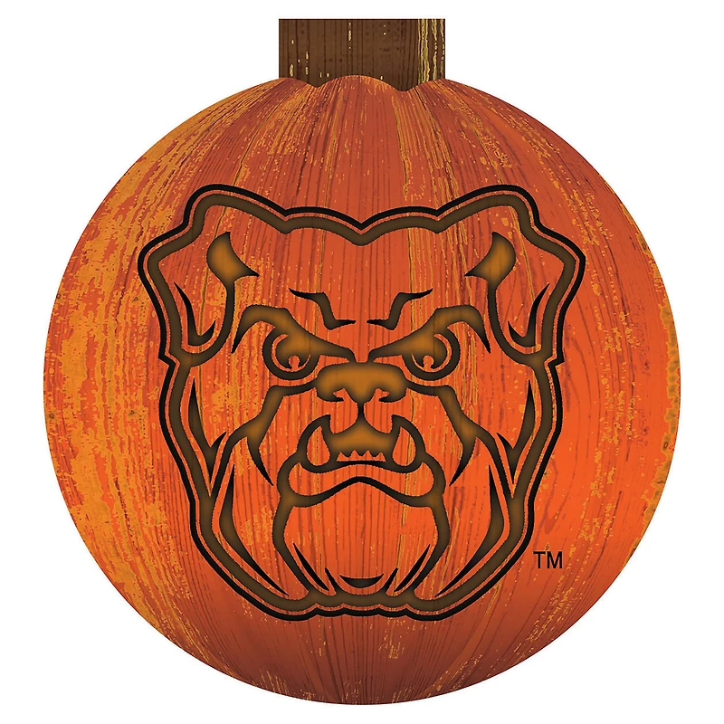 Butler Bulldogs 12'' Pumpkin Sign