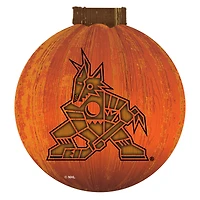Arizona Coyotes 12'' Pumpkin Sign