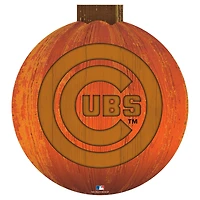 Chicago Cubs 12'' Pumpkin Sign