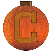 Cleveland Guardians 12'' Pumpkin Sign