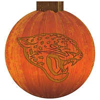 Jacksonville Jaguars 12'' Pumpkin Sign