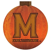 Maryland Terrapins 12'' Pumpkin Sign