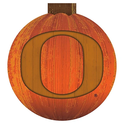 Oregon Ducks 12'' Pumpkin Sign