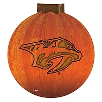 Nashville Predators 12'' Pumpkin Sign