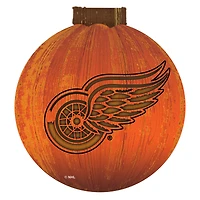 Detroit Red Wings 12'' Pumpkin Sign