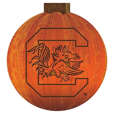 South Carolina Gamecocks 12'' Pumpkin Sign
