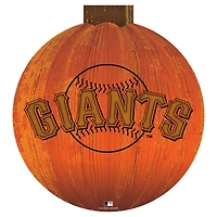 San Francisco Giants 12'' Pumpkin Sign