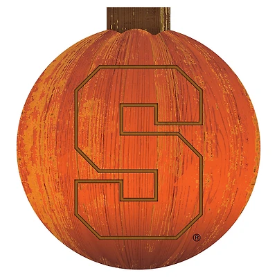 Syracuse Orange 12'' Pumpkin Sign