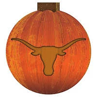Texas Longhorns 12'' Pumpkin Sign