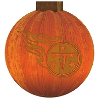 Tennessee Titans 12'' Pumpkin Sign