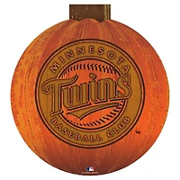 Minnesota Twins 12'' Pumpkin Sign