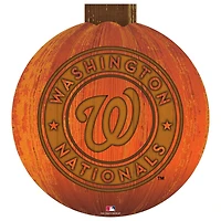 Washington Nationals 12'' Pumpkin Sign