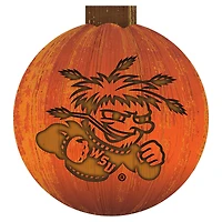 Wichita State Shockers 12'' Pumpkin Sign
