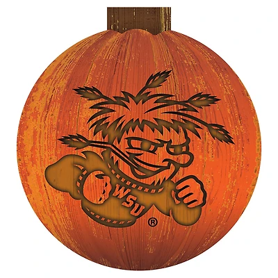 Wichita State Shockers 12'' Pumpkin Sign