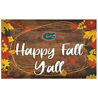 Florida Gators 11'' x 19'' Happy Fall Y'all Sign