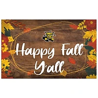 Wichita State Shockers 11'' x 19'' Happy Fall Y'all Sign