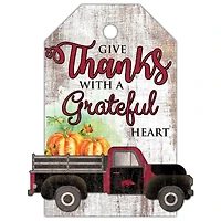 Arkansas Razorbacks 11'' x 19'' Gift Tag Truck Sign