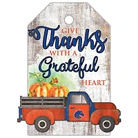 Boise State Broncos 11'' x 19'' Gift Tag Truck Sign