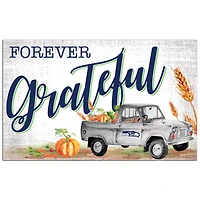 Seattle Seahawks 11" x 19" Forever Grateful Sign