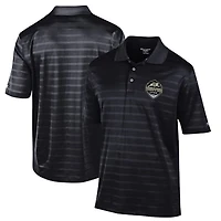 Men's Champion Black CU Denver Lynx Relaxed Fit Textured Solid Polo