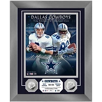 Highland Mint Troy Aikman & Michael Irvin Dallas Cowboys 13'' x 16'' Dynamic Duo Photo Mint